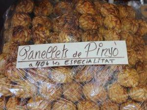 Panallets - a must try in Sant Feliu de Guixols, Baix Emporda