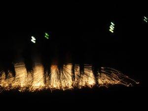 Fireworks are a great tradition in Sant Fel;iu de Guixols and across the Costa Brava