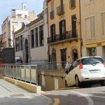 The central car park in Sant Feliu de Guixols, home to our lovely budget holiday rental for 6