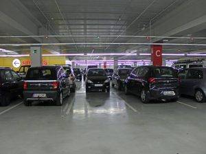 Car parking in Barcelona