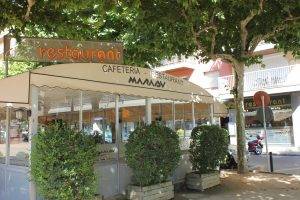 Marabu restaurant in Sant Feliu de Guixols, home of our lovely holiday rentals