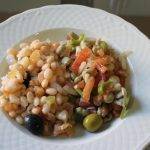 Home made empedrat, ingredients sourced in Sant Feliu de Guixols, Baix Emporda