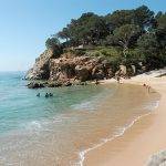 One of the stunning calas (coves) along the Costa Brava coast near Sant Feliu de Guixols