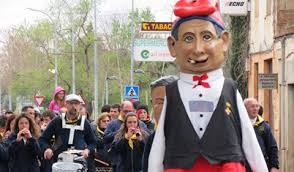 Giants' parade, Sant Feliu de Guixols, Costa Brava