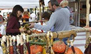 The local Pumpkin Fair - Sant Feliu de Guixols, Costa Brava