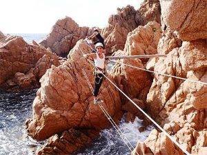 Via ferrata Sant Feliu de Guixols, Costa Brava