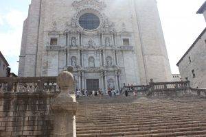The Cathedral in Girona - used as a set for Games of Thrones, just 30 minutes from our luxury holiday rental for six, Maremar