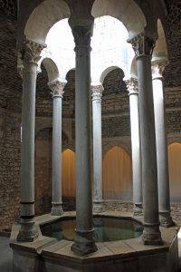 The arab bathgs in Girona - used as a set for Games of Thrones, just 30 minutes from our luxury vacation home for six, Maremar