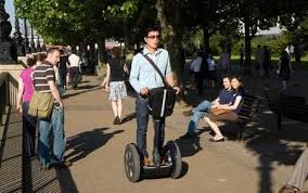Segway near Sant Feliu de Guixols, Costa Brava