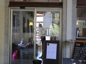 We particularly like this restaurant - Boira (mist)...