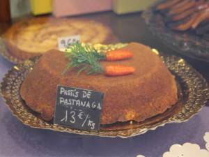 Another is their carrot cake "Pastis de Pastanaga"