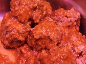 ...hearty meatballs