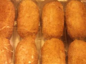 Ready made meals like croquettas...