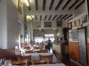 It is a large, airy, family-run restaurant