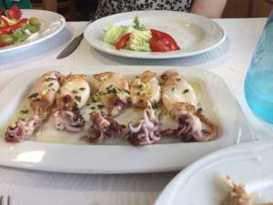 Or perhaps some sepia a la plancha - cuttlefish done on the grill