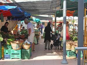 The market in Sant Feliu de Guixols runs most days of the week...