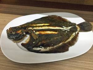And this is Turbot "turbo" done on the grill...