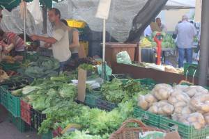 Local growers also bring their wares