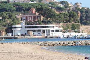 The old Club Nautic, now home to restaurant Sa Marinada