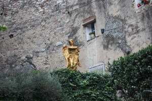 Overseen by a beautiful golden angel