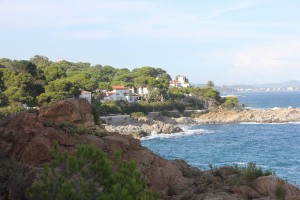 You can walk for miles towards Platja d'Aro