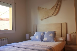 One of the double rooms