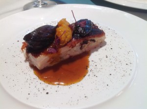And to follow, maybe some belly pork in a chocolate sauce
